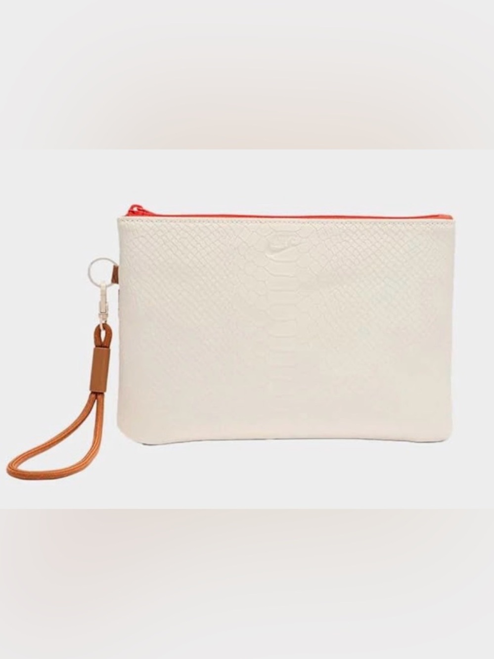 NIKE Icon Blazer Wristlet Large, Ivory & Brown, New in Box - Picture 2 of 5